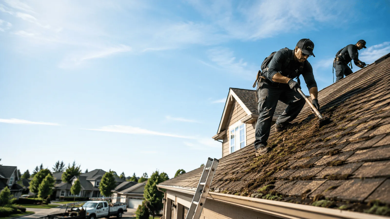 Roof Moss Removal in Mason, TX near me